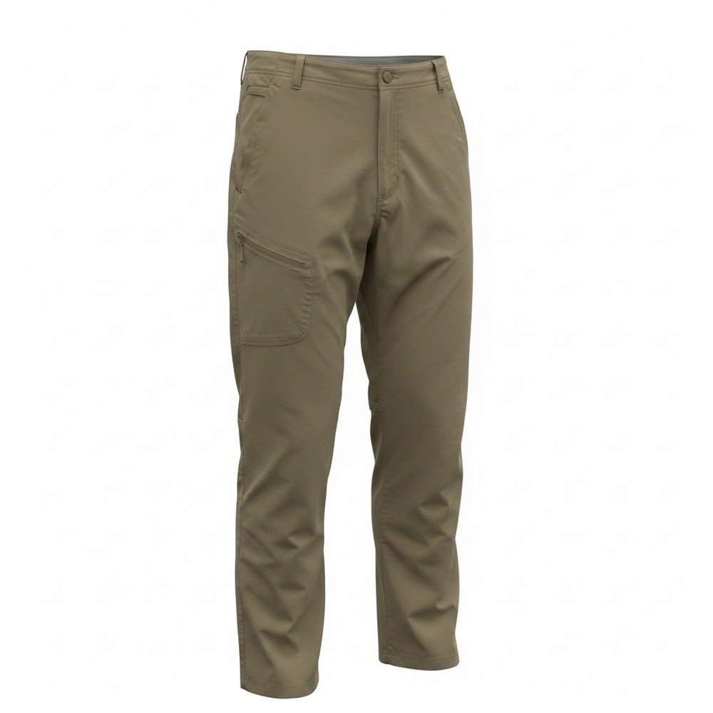 Cloudveil Mens 38 Hiking Pants Olive Green Cropped Climbing Trail Outdoor